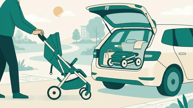 Cara Saya Memilih Stroller Bayi Baru Lahir Berdasarkan Kemudahan Masuk Bagasi Mobil